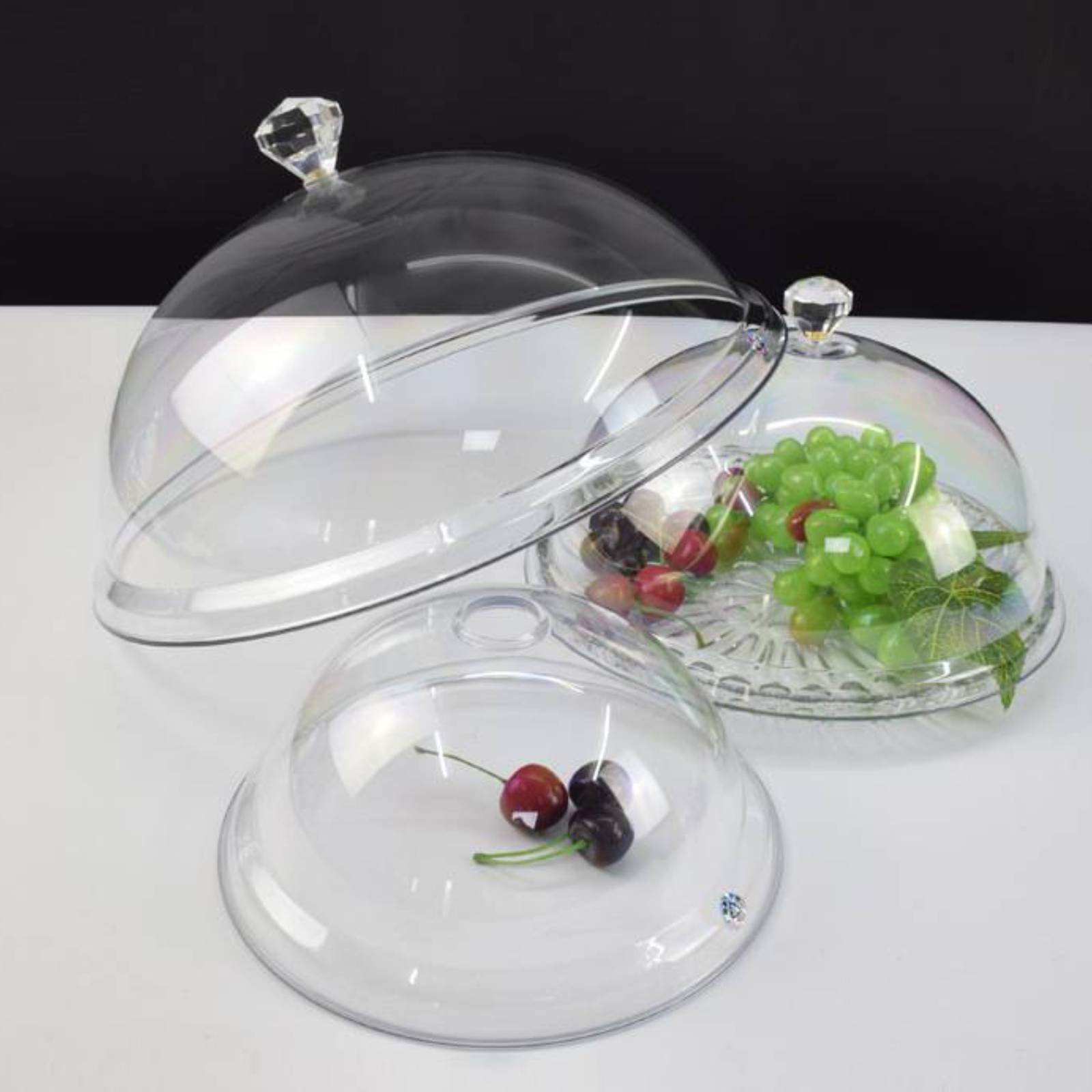 Food Protector Dustproof Clear - đánh giá và giá Plastic Dome Clear