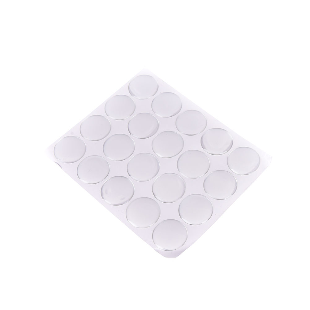 100 Cái/Tấm 25Mm Vòng Dome 3D  - đánh giá và giá Plastic Dome Clear