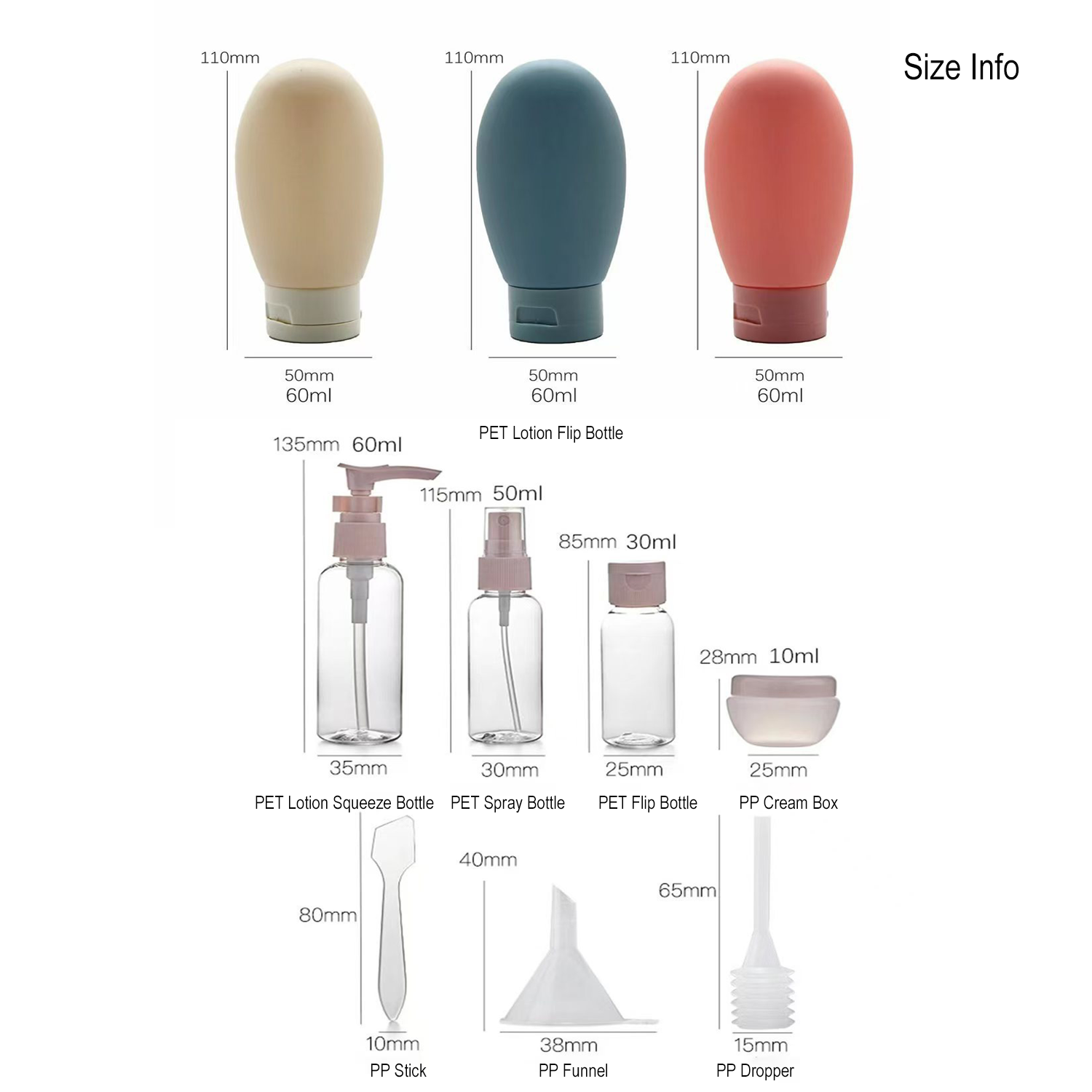 11 Pack Leak Proof Travel Bott - đánh giá và giá Misting Bottle Fine
